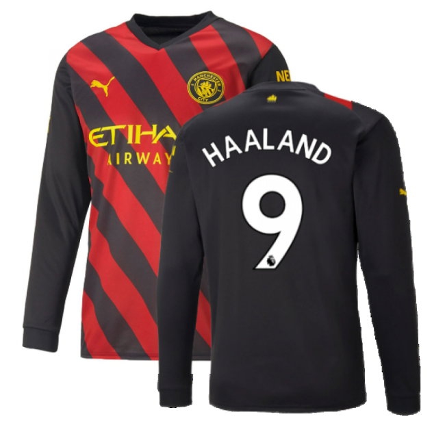 Men's Man City 2022/23 City Long Sleeve Jersey
