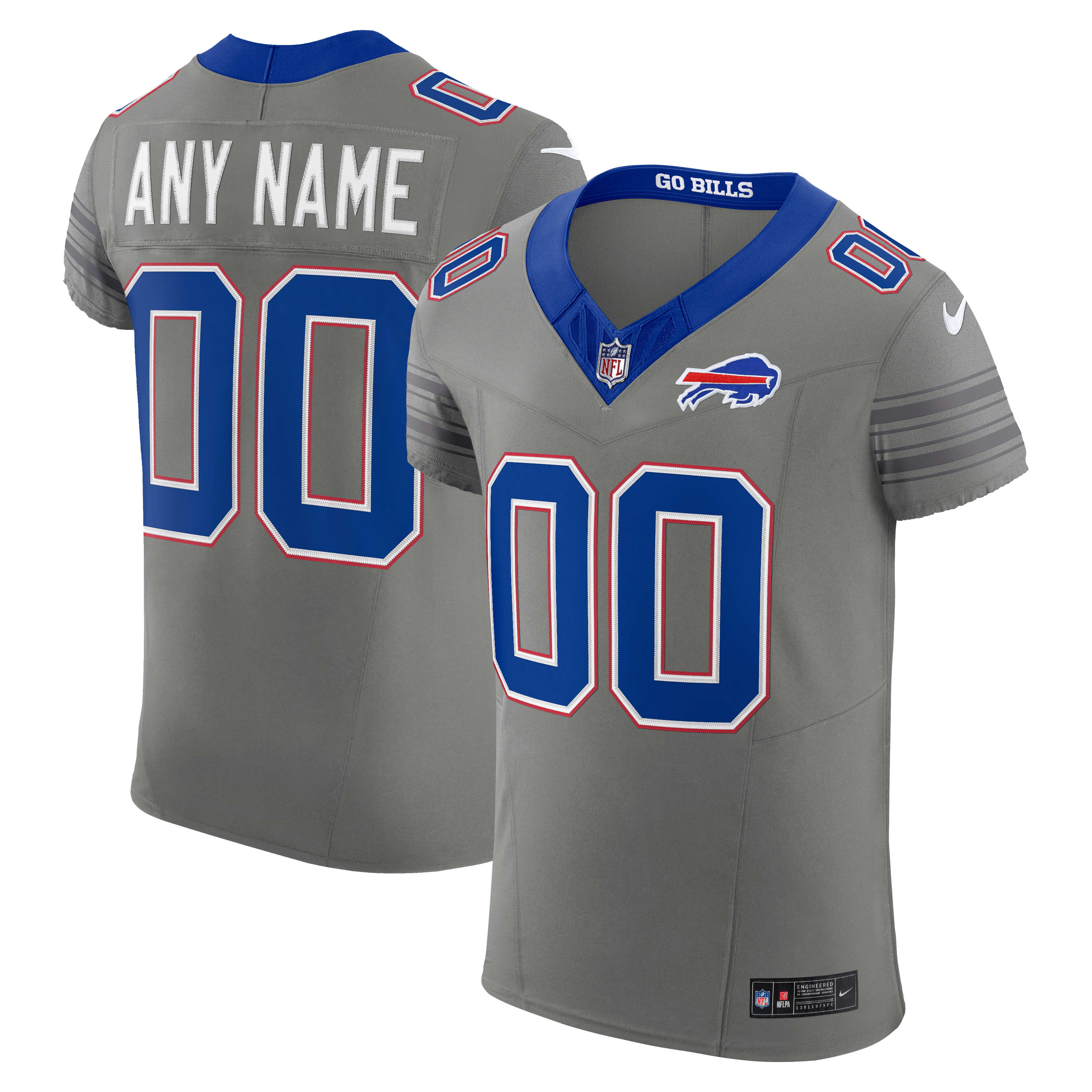 Women's Buffalo Bills Gray City Elite Jersey