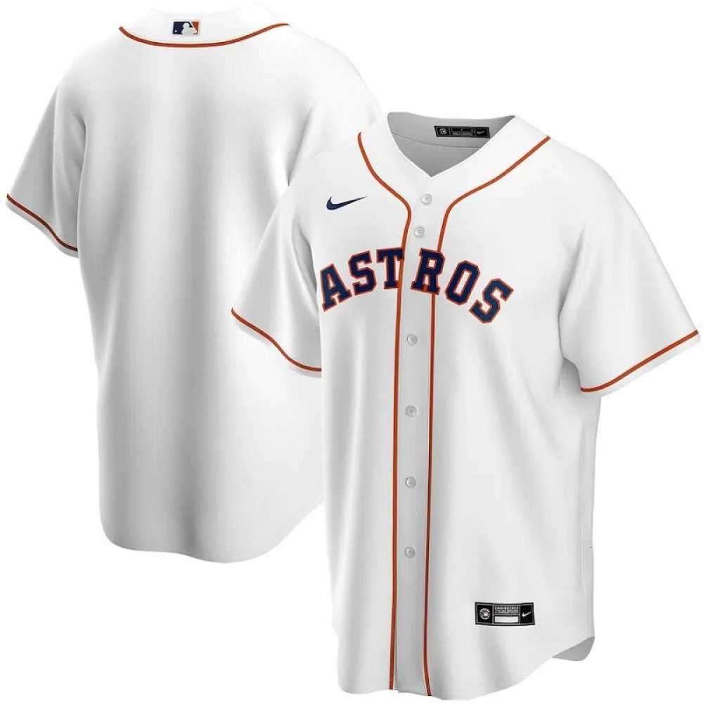 Kids' Houston Astros 2020 White Home Jersey
