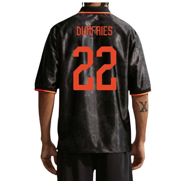 Men's Netherlands 2026/27 Black Jersey