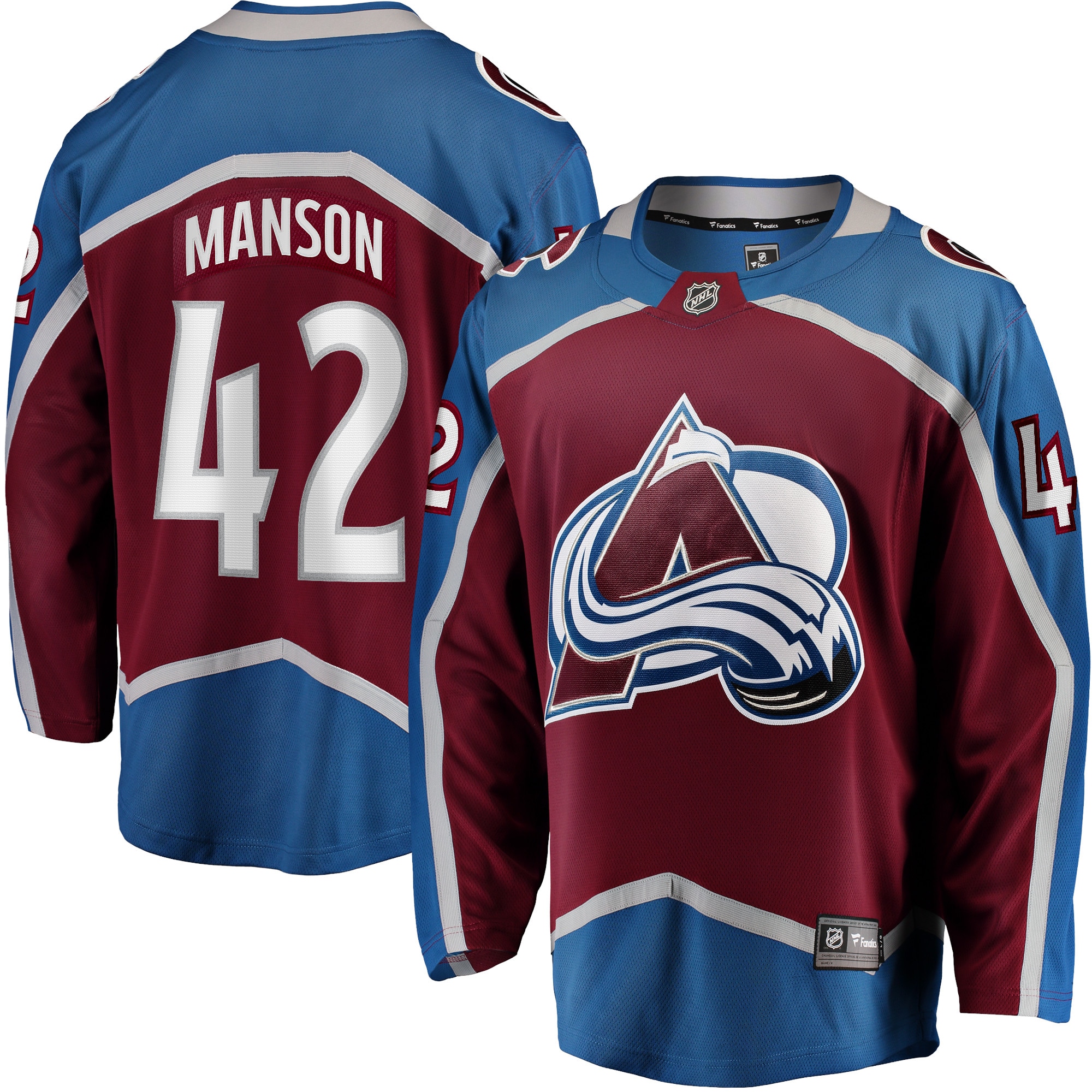 Men's Colorado Avalanche Burgundy Player Jersey