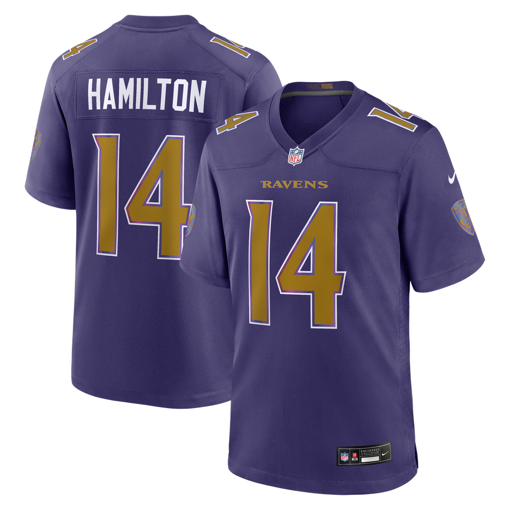 Men's Baltimore Ravens Purple Game Jersey