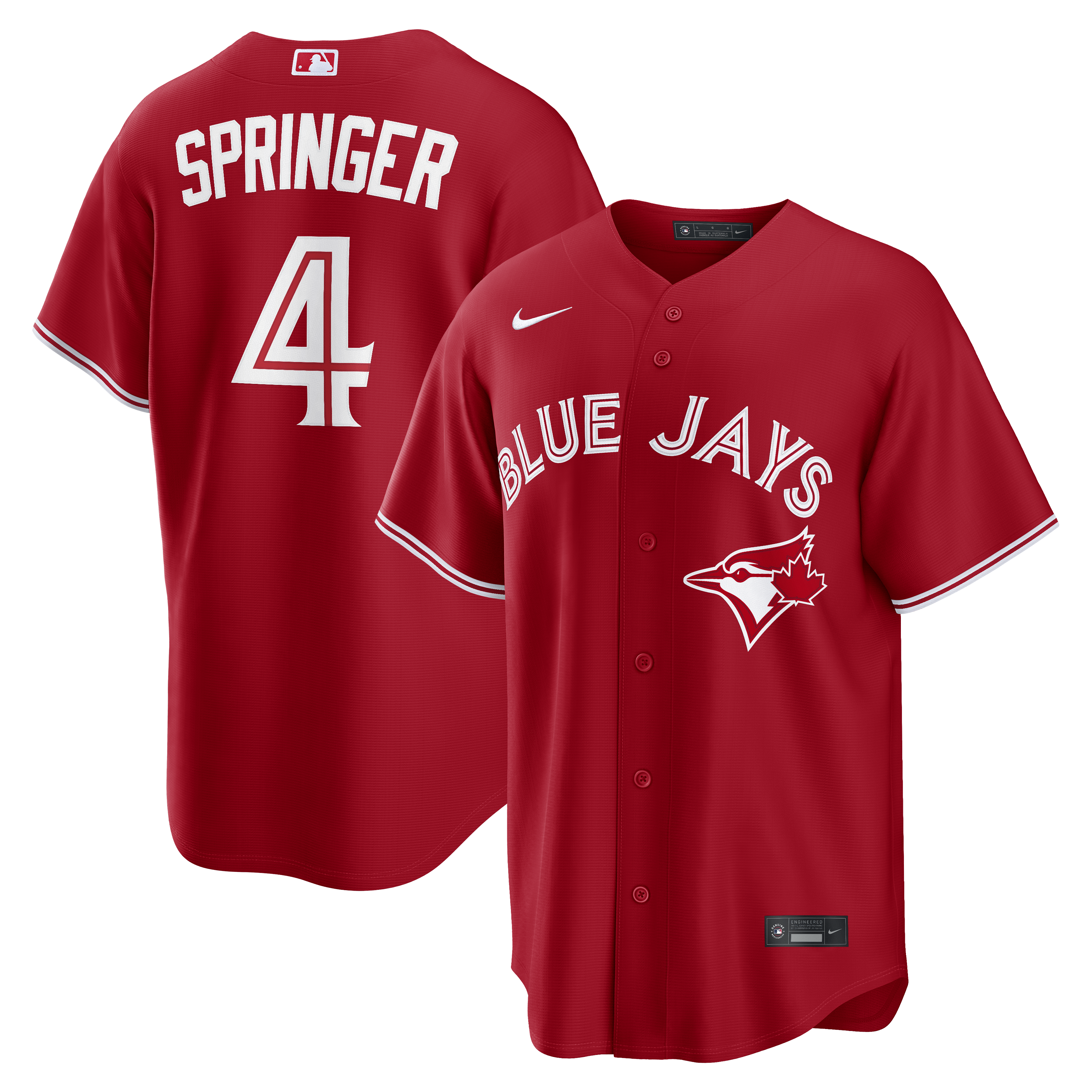 Men's Toronto Blue Jays Red Replica Jersey