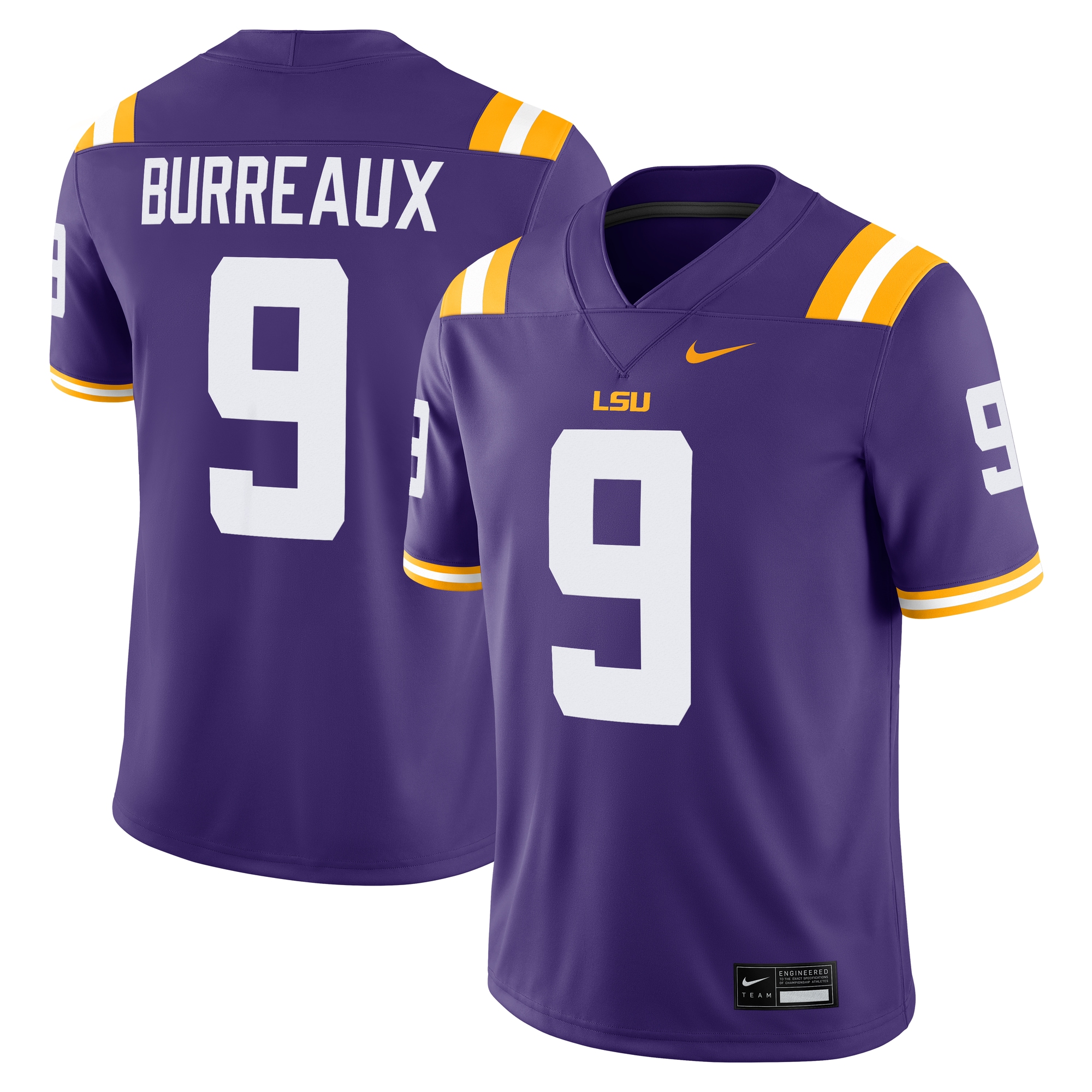 Kids' LSU Tigers Purple Game Jersey