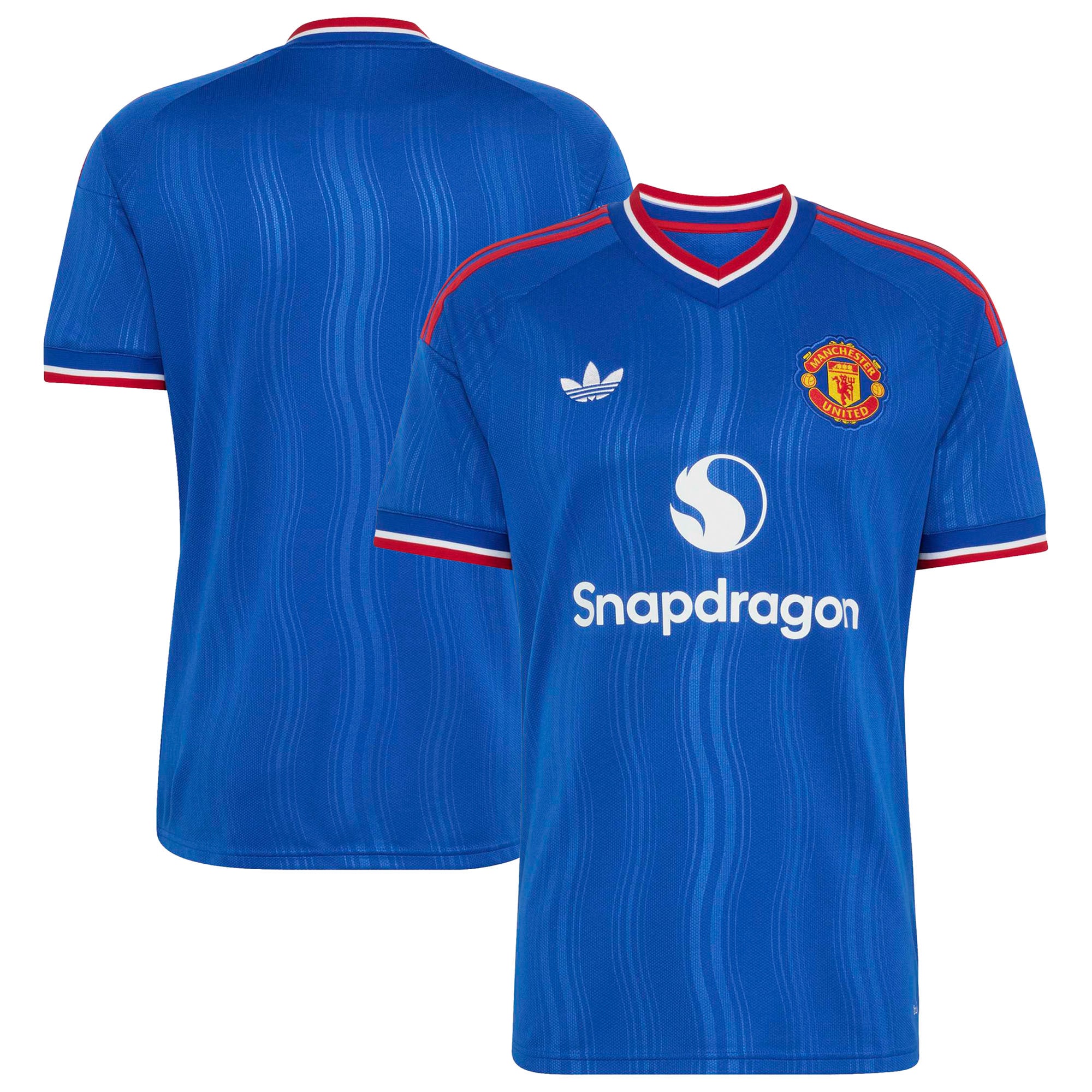 Kids' Manchester United 2026/27 Royal Replica Jersey