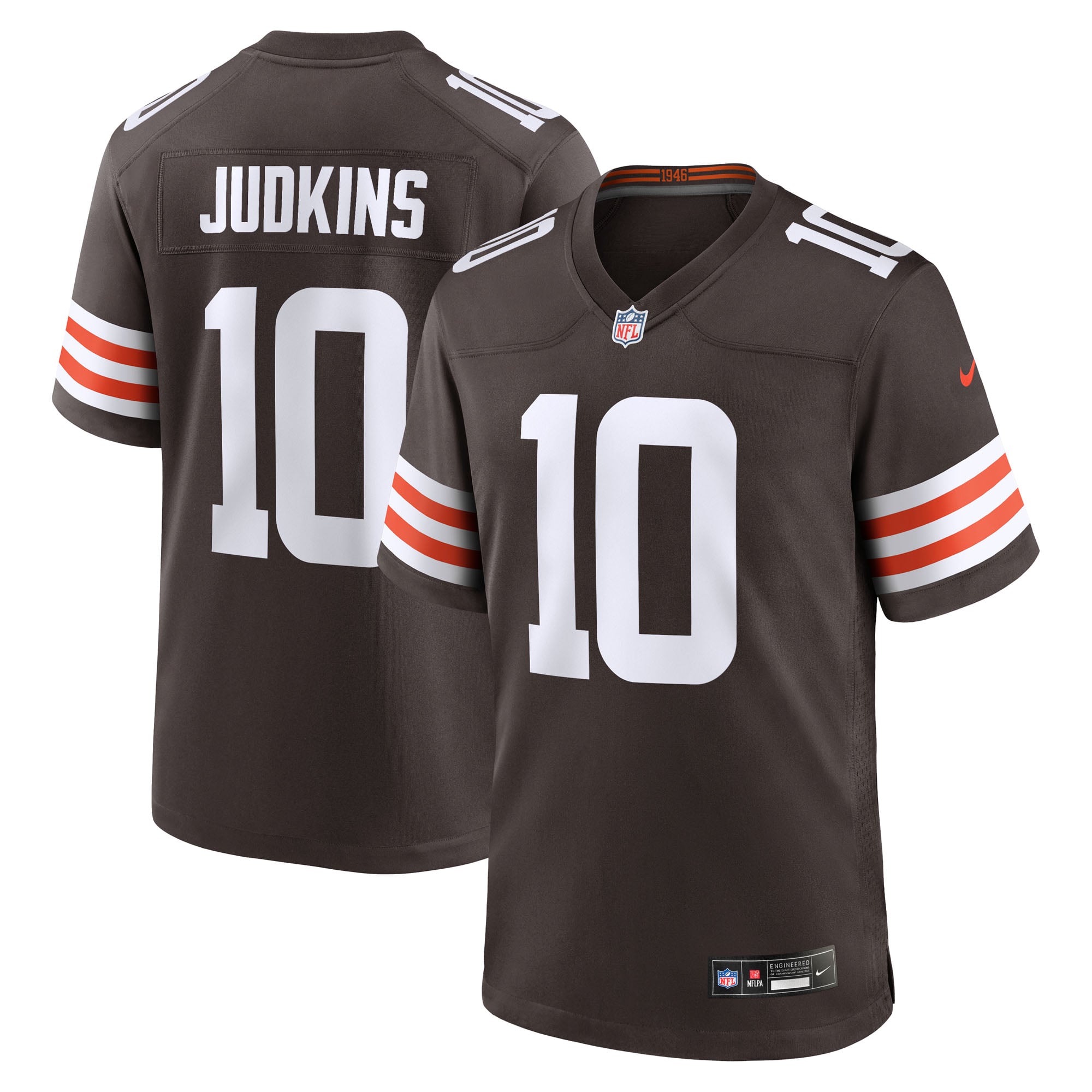 Women's Cleveland Browns 2025 Brown Game Jersey
