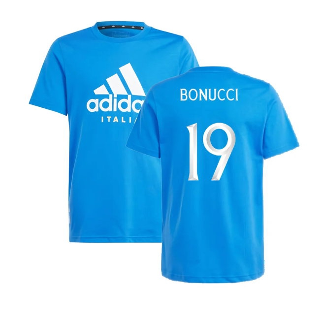 Men's Italy 2024/25 Blue Tee