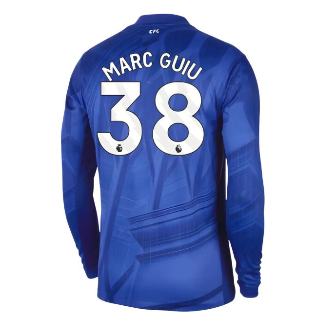Kids' Chelsea 2025/26 Home Long Sleeve Jersey