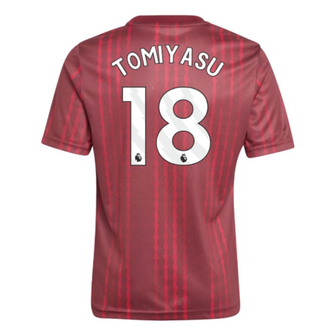Kids' Arsenal 2025/26 Burgundy Jersey