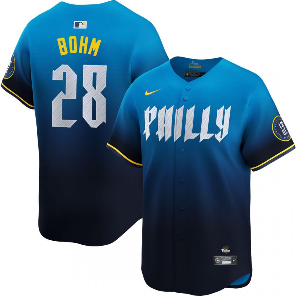 Men's Philadelphia Phillies 2024 Blue City Limited Jersey