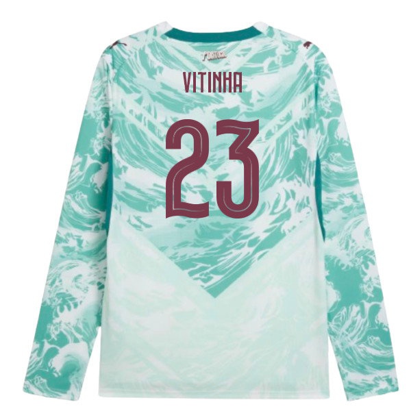 Kids' Portugal 2026/27 Away Long Sleeve Jersey