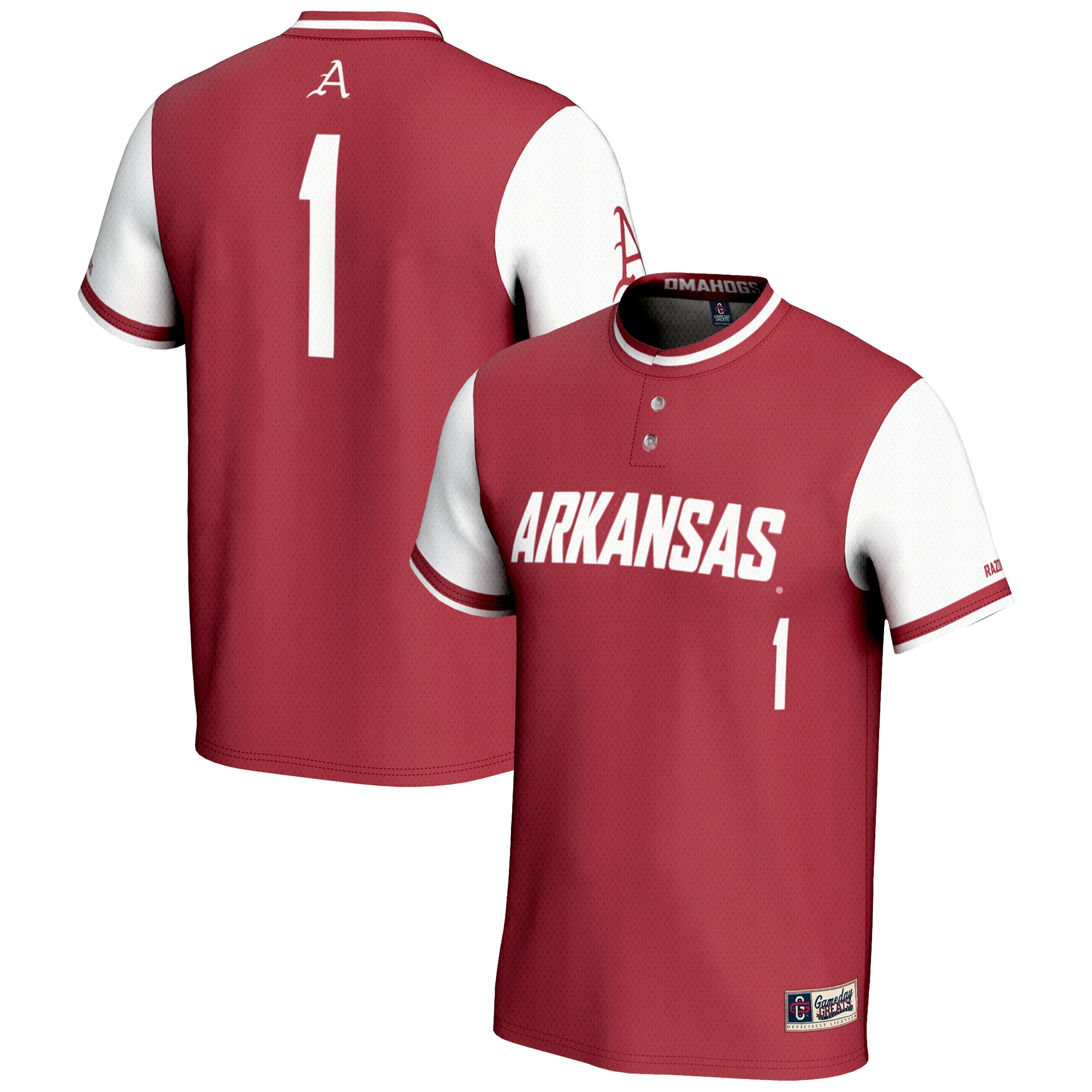 Women's Arkansas Razorbacks Cardinal Jersey