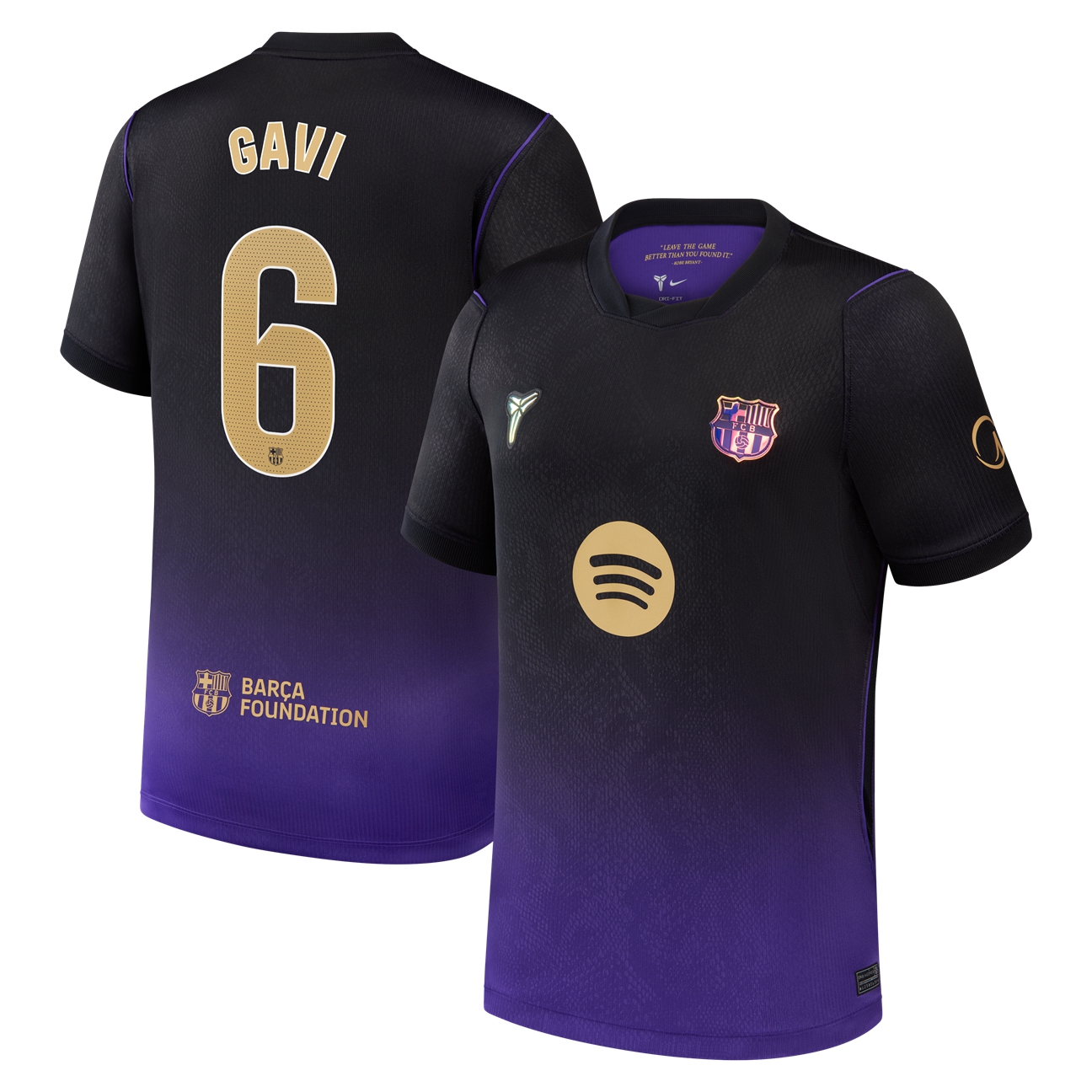 Kids' Barcelona 2026/27 Purple Replica Jersey