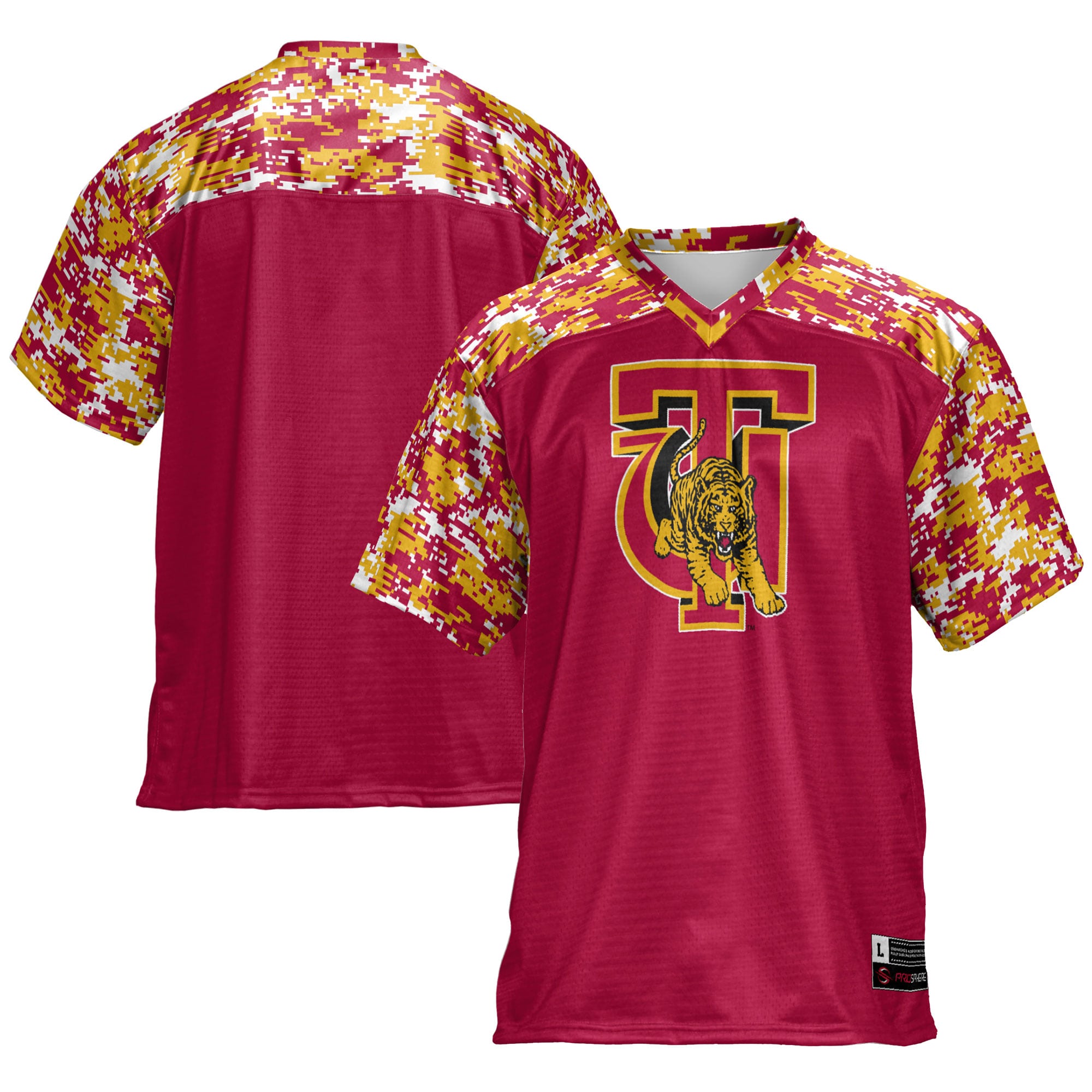 Kids' Tuskegee Golden Tigers Crimson Jersey