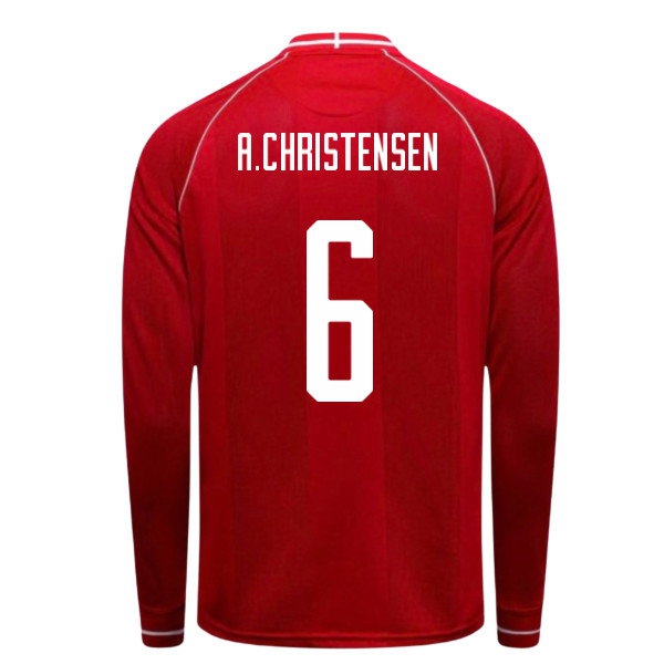 Women's Denmark 2026/27 Home Long Sleeve Jersey