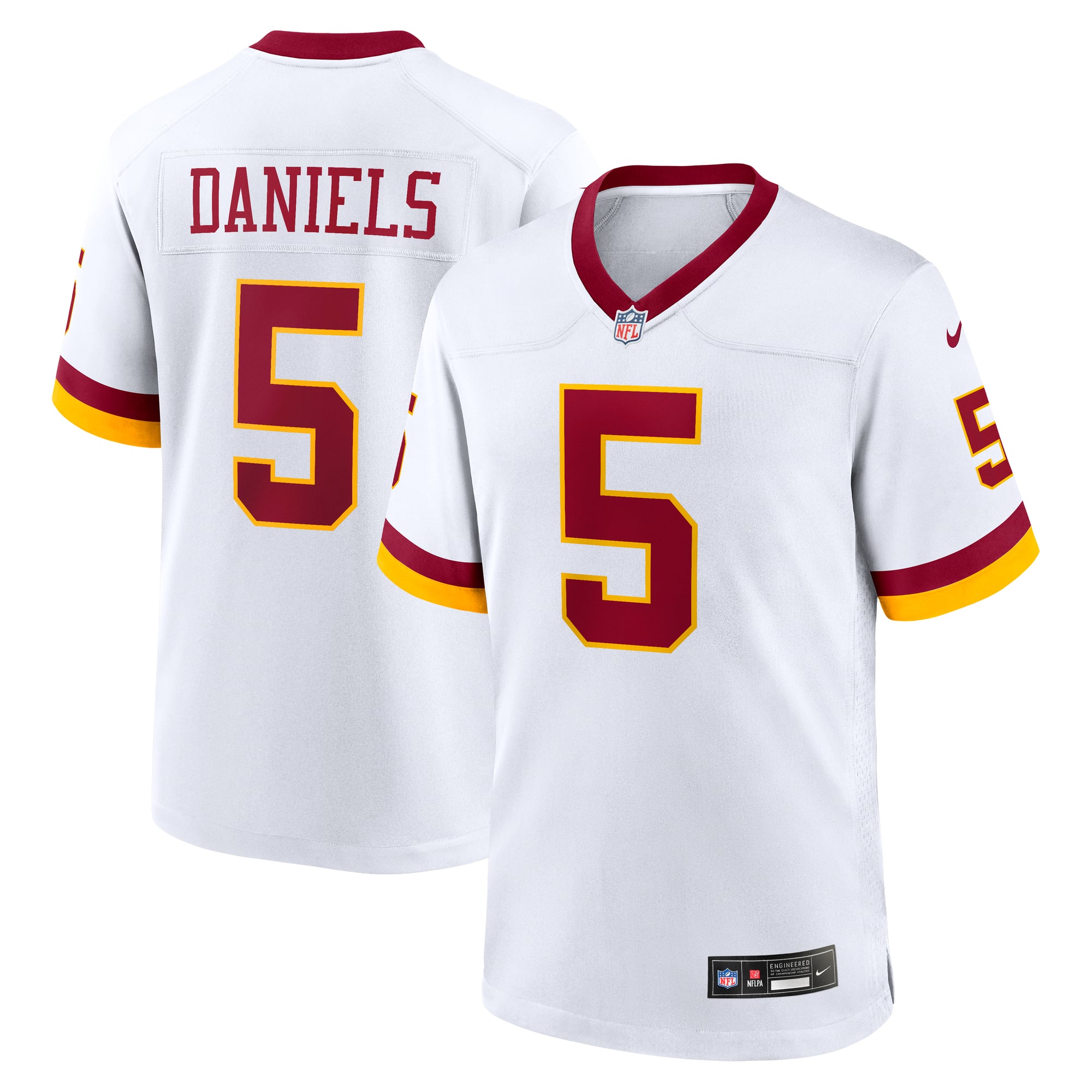 Women's Washington Commanders White Game Jersey