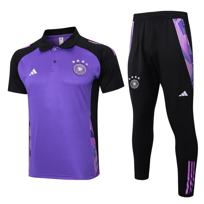 Kids' Germany 2024/25 Purple Polo