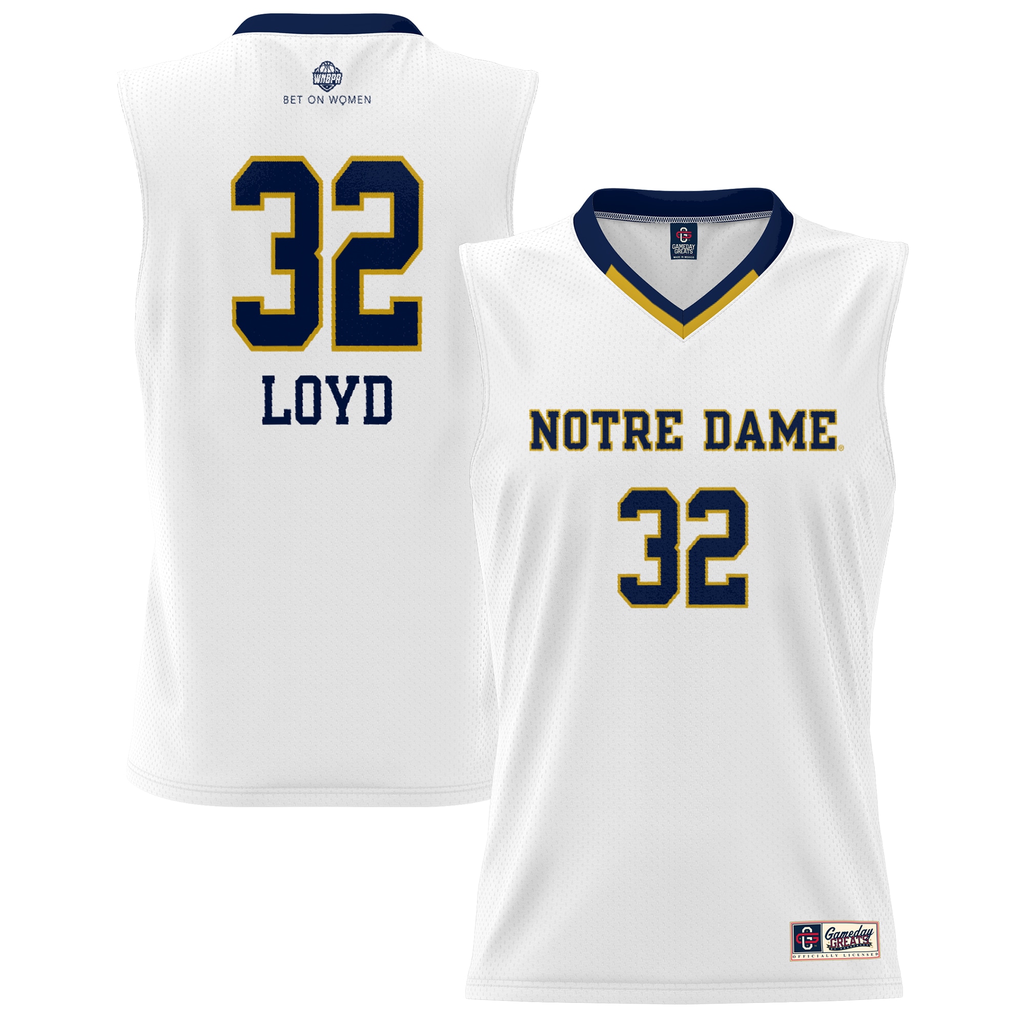 Men's Notre Dame Fighting Irish White Jersey