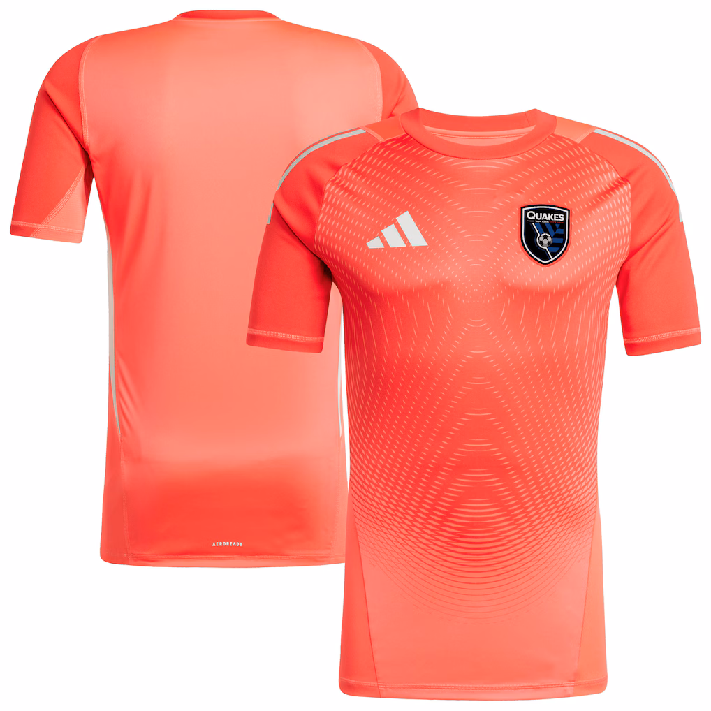 Men's San Jose Earthquakes 2025 Red Jersey