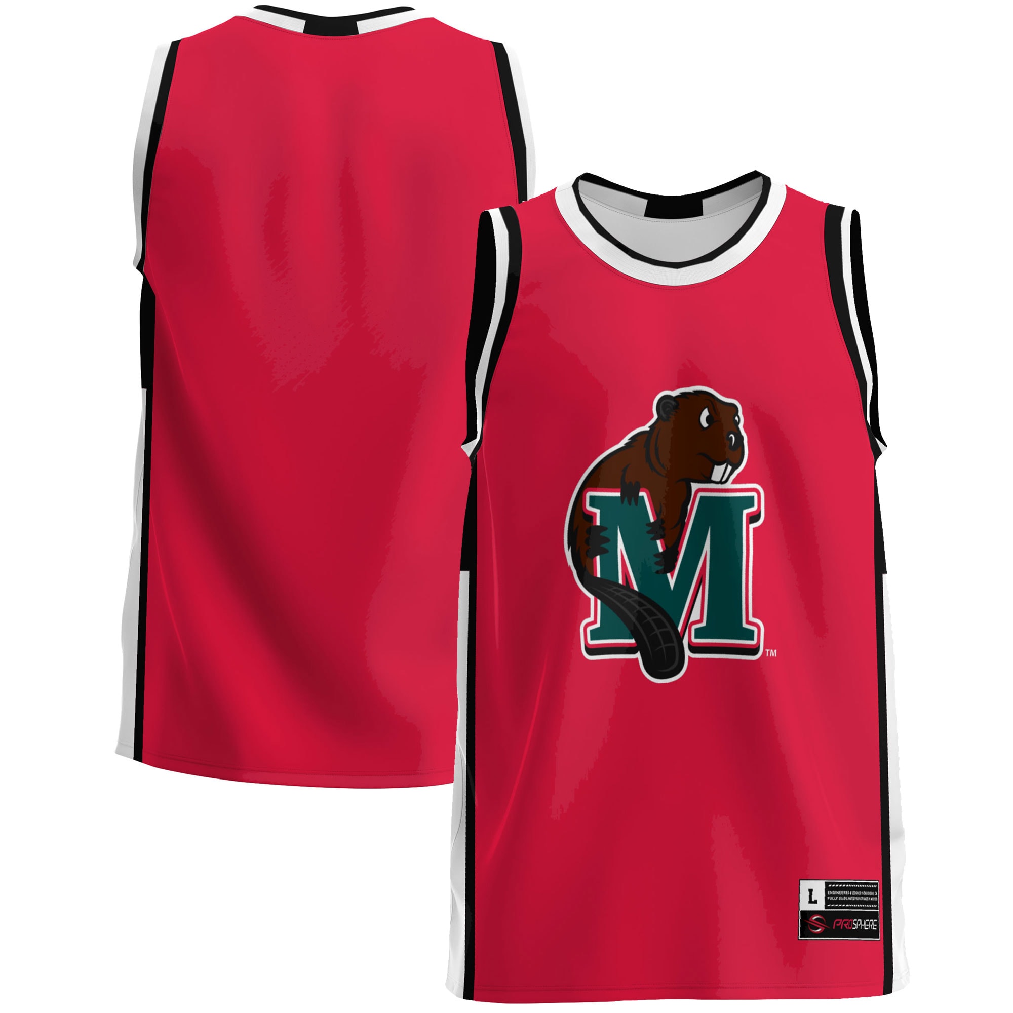 Kids' Minot State Beavers Red Jersey
