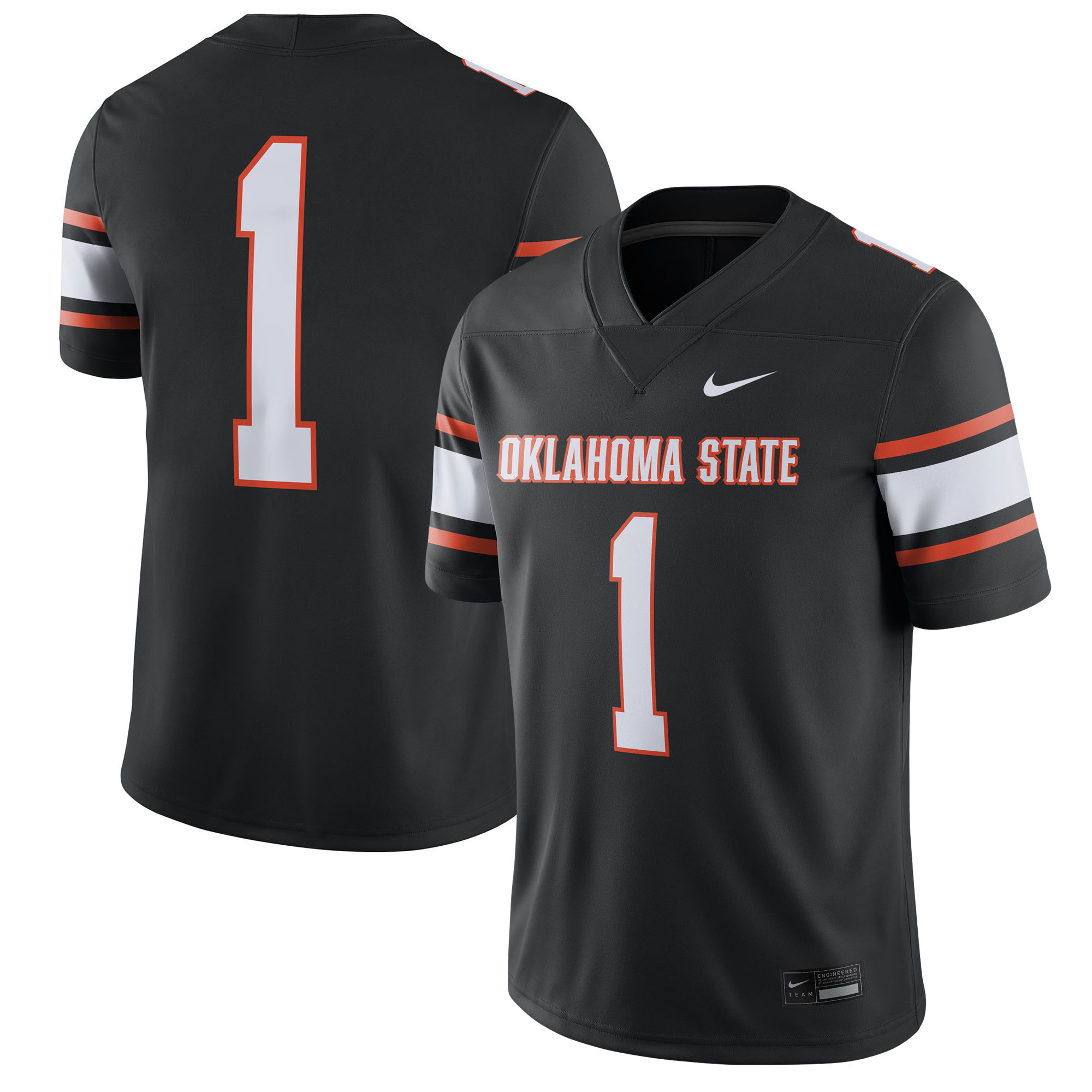Women's Oklahoma State Cowboys Black Game Jersey