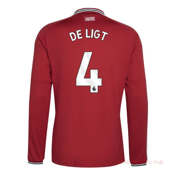 Women's Man Utd 2026/27 Home Long Sleeve Jersey