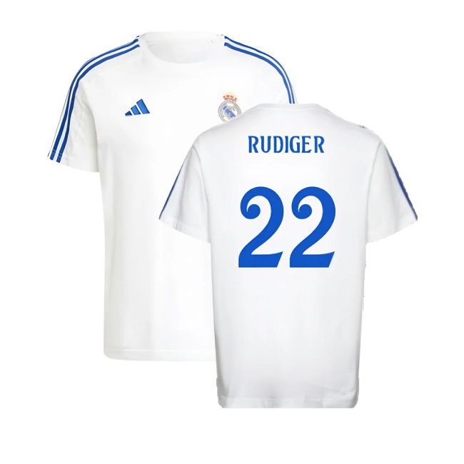 Men's Real Madrid 2024/25 White Tee