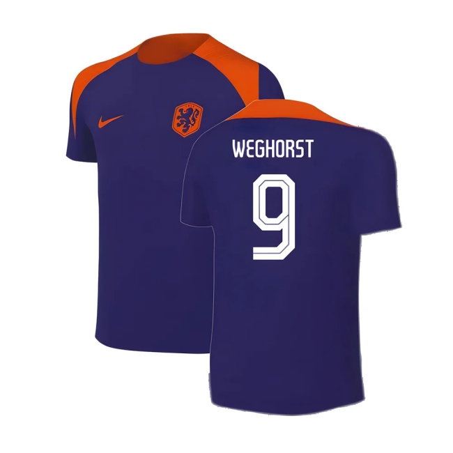 Women's Trainings Netherlands 2024/25 Blue Training Jersey