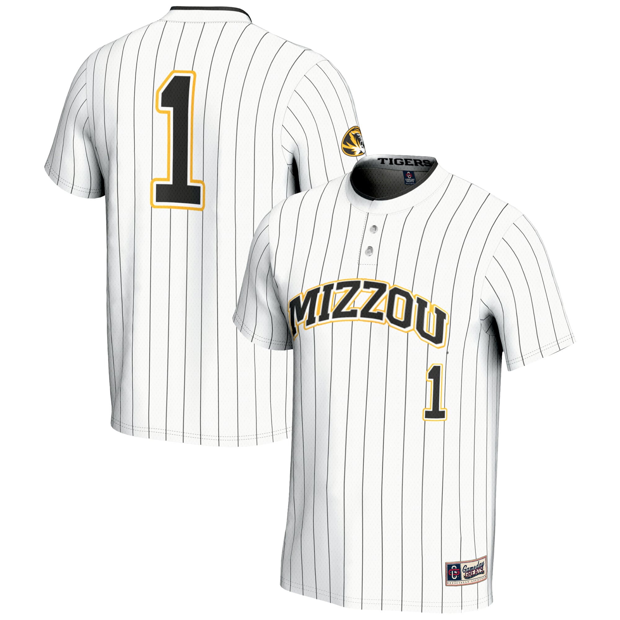 Women's Missouri Tigers White Jersey
