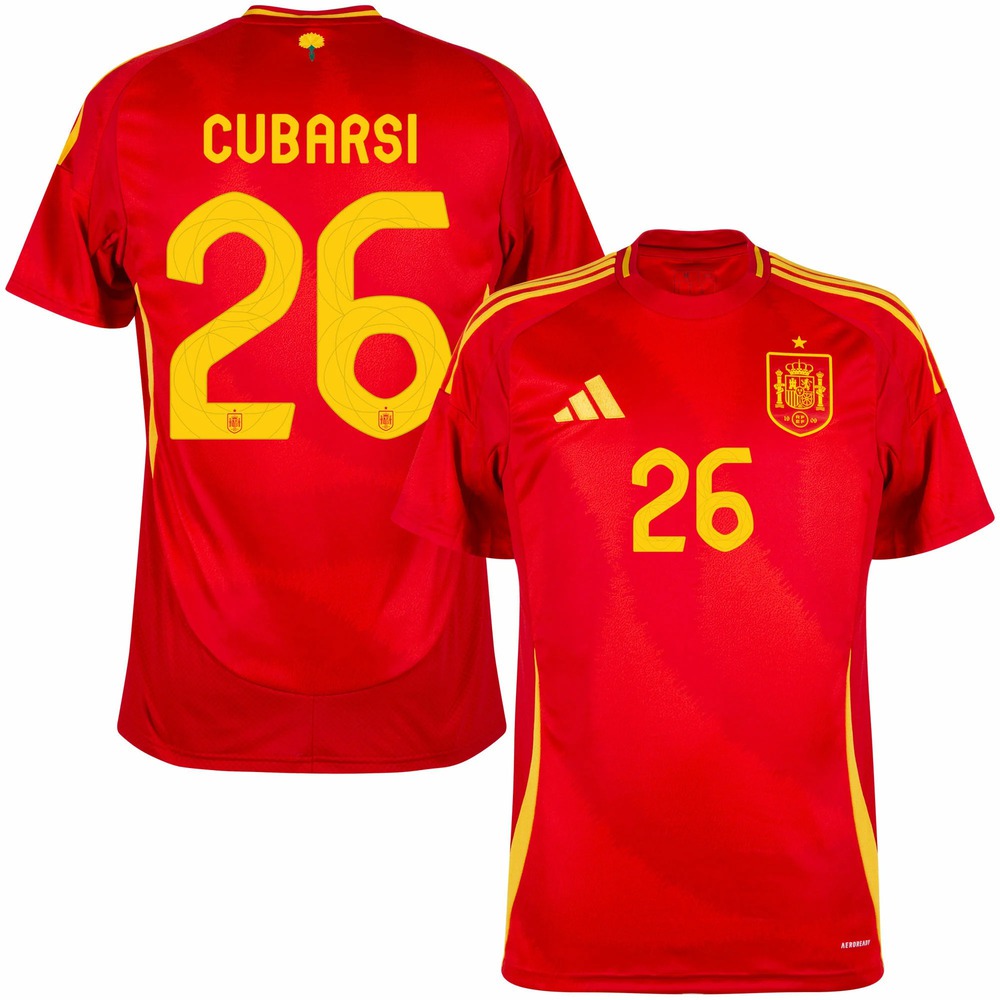 Men's Spain 2024/25 Home Jersey