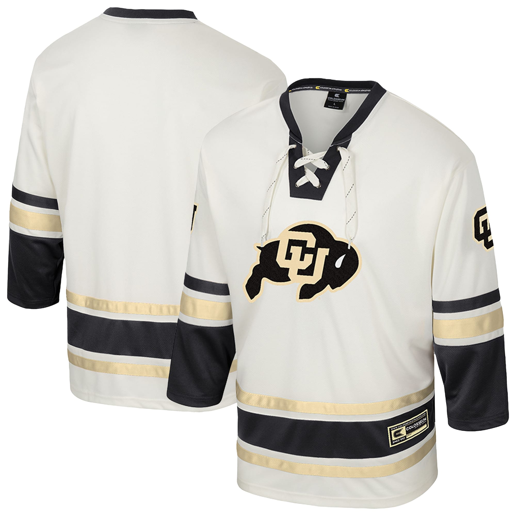 Men's Colorado Buffaloes Cream Fashion Jersey