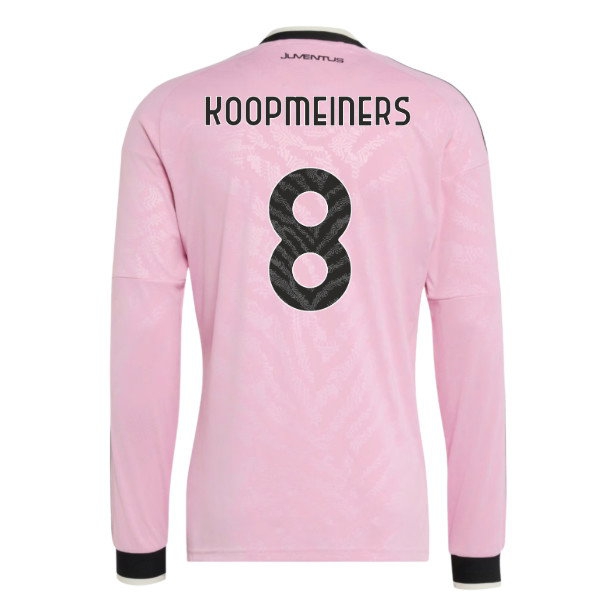Men's Juventus 2026/27 Away Long Sleeve Jersey