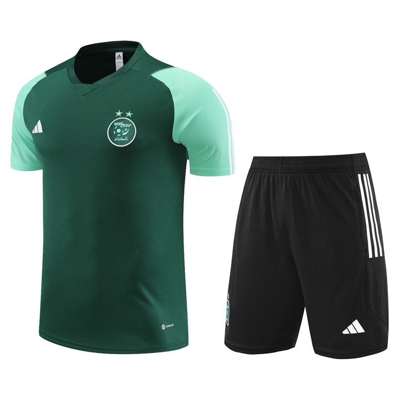 Kids' Algeria 2023/24 Green Training Jersey