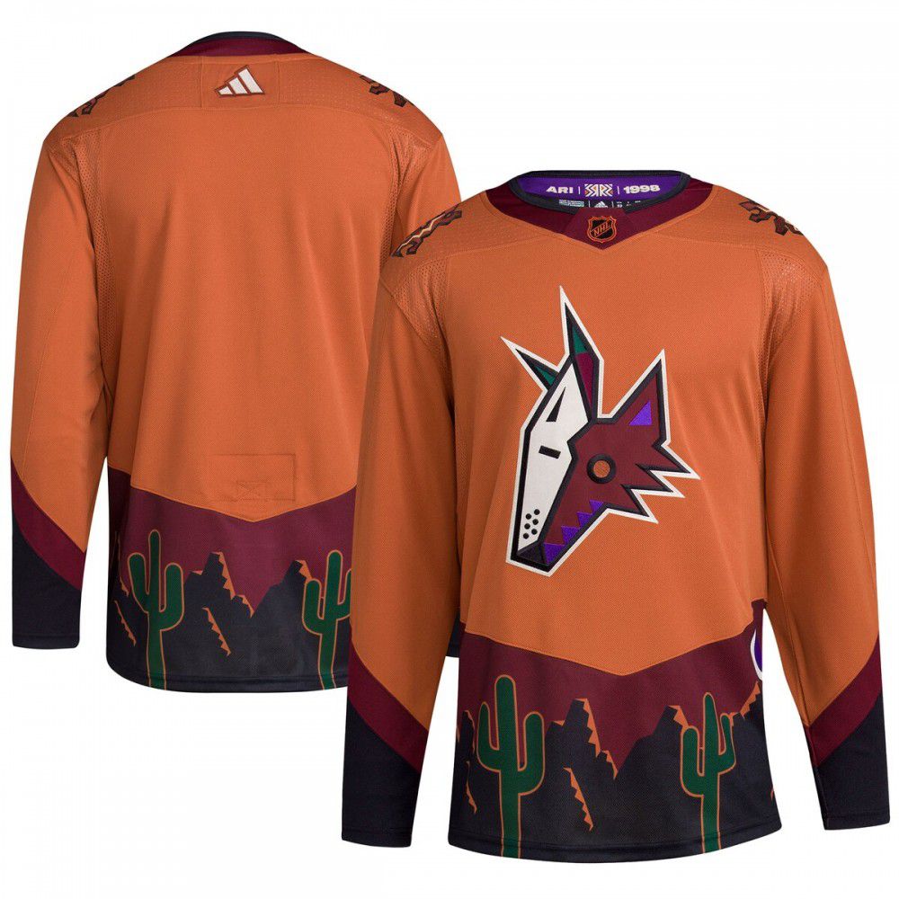 Kids' Arizona Coyotes Orange Retro Jersey
