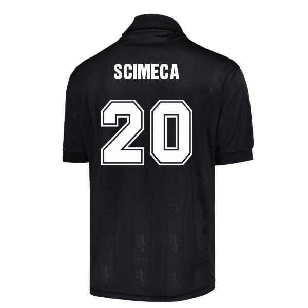 Kids' Aston Villa Black Retro Jersey
