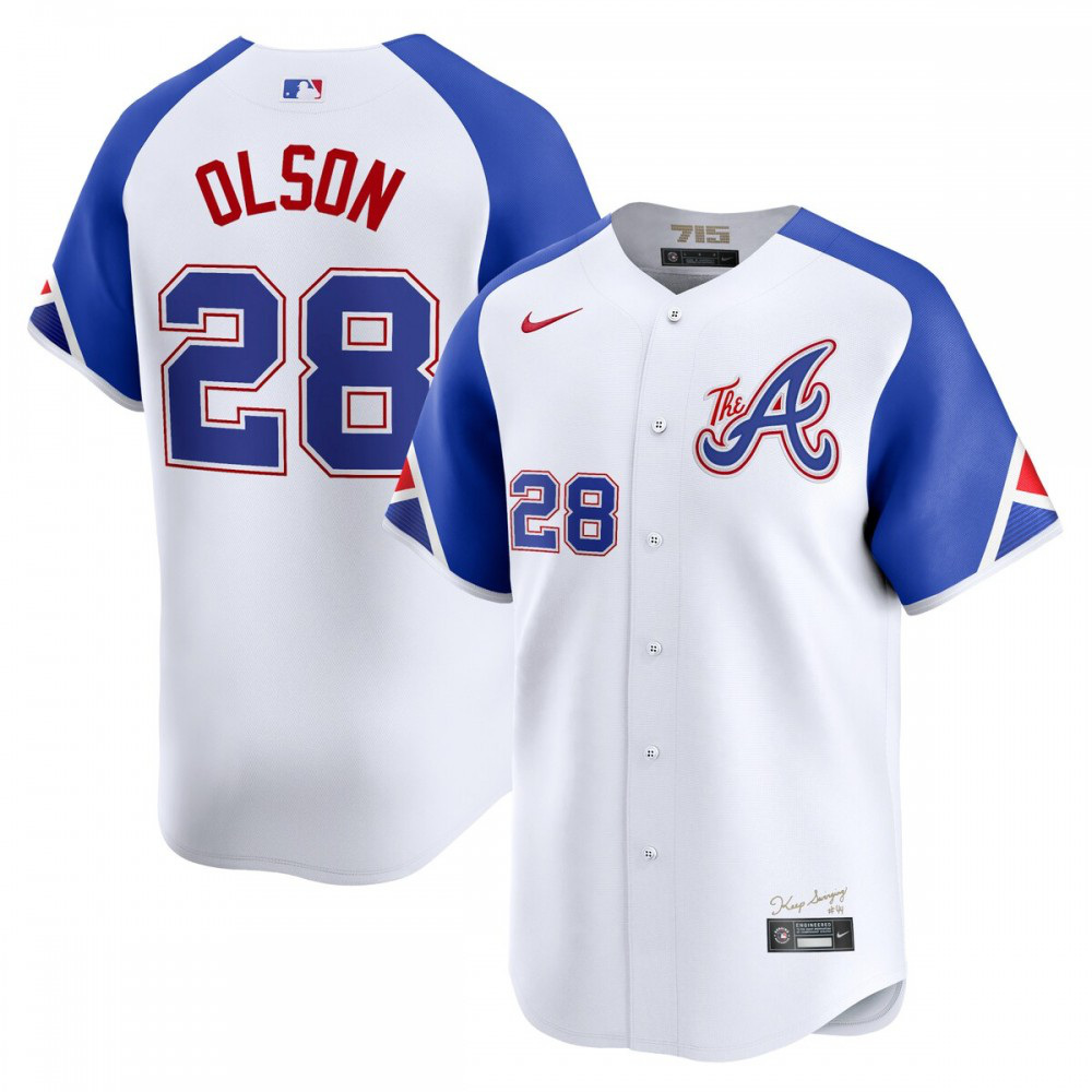 Women's Atlanta Braves White City Limited Jersey