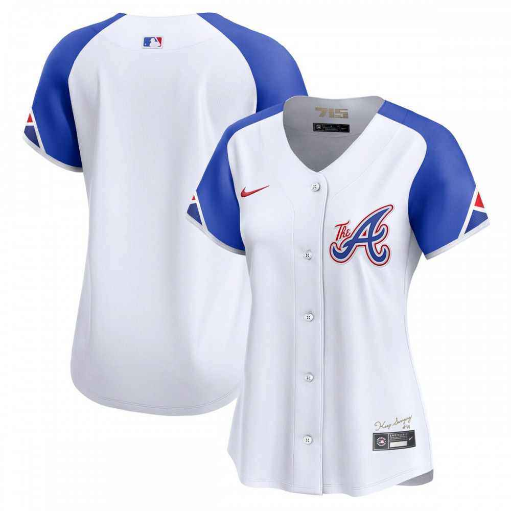 Men's Atlanta Braves White City Limited Jersey