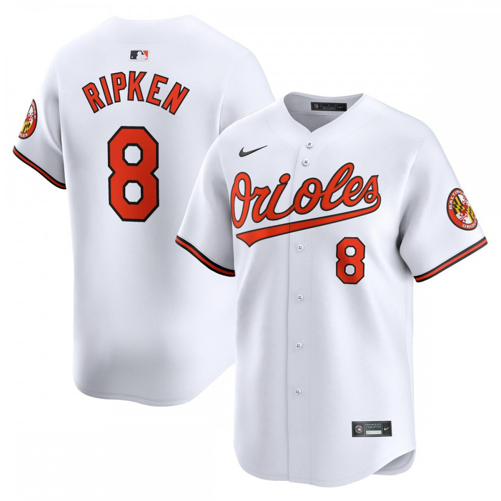 Men's Baltimore Orioles White Limited Jersey