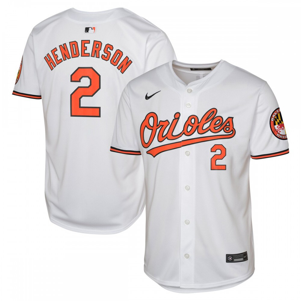 Men's Baltimore Orioles White Limited Jersey