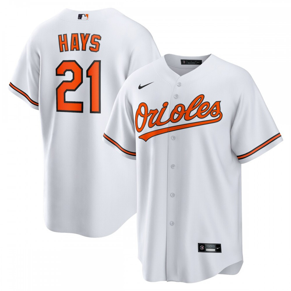 Men's Baltimore Orioles White Player Jersey