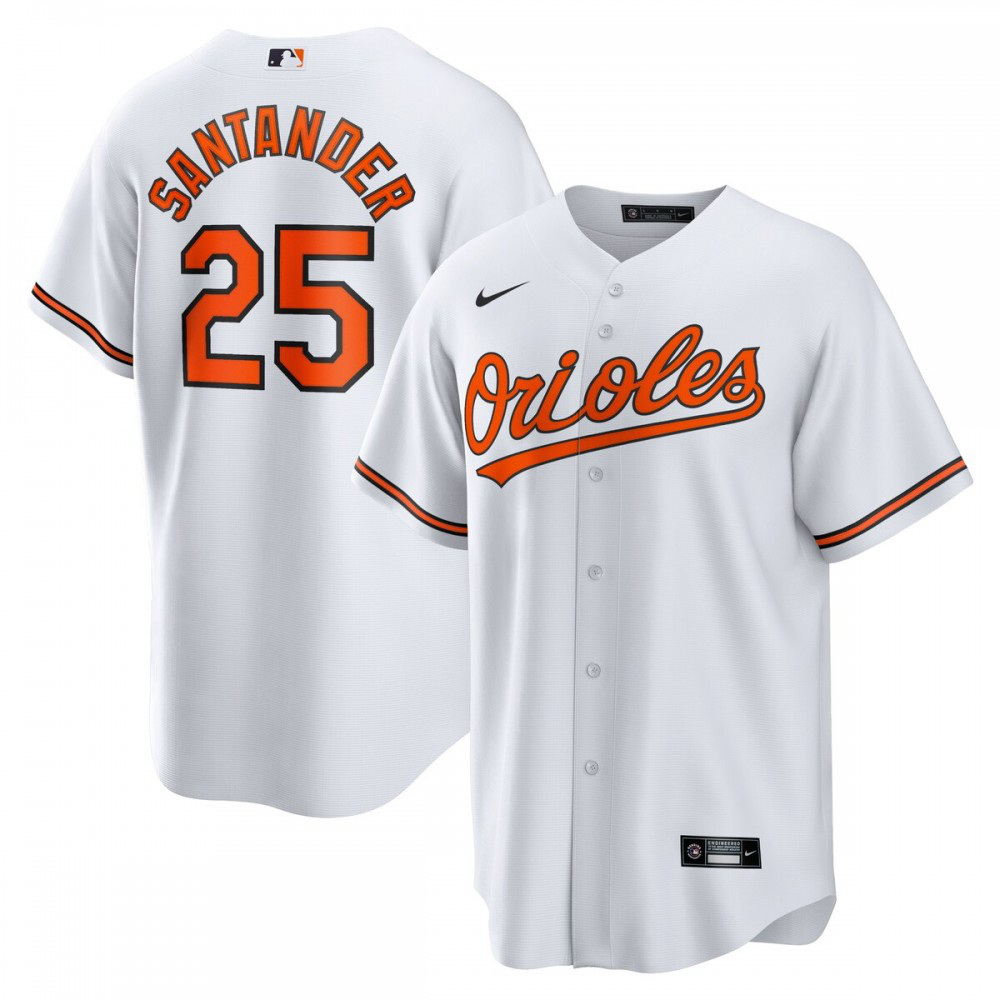 Kids' Baltimore Orioles White Player Jersey