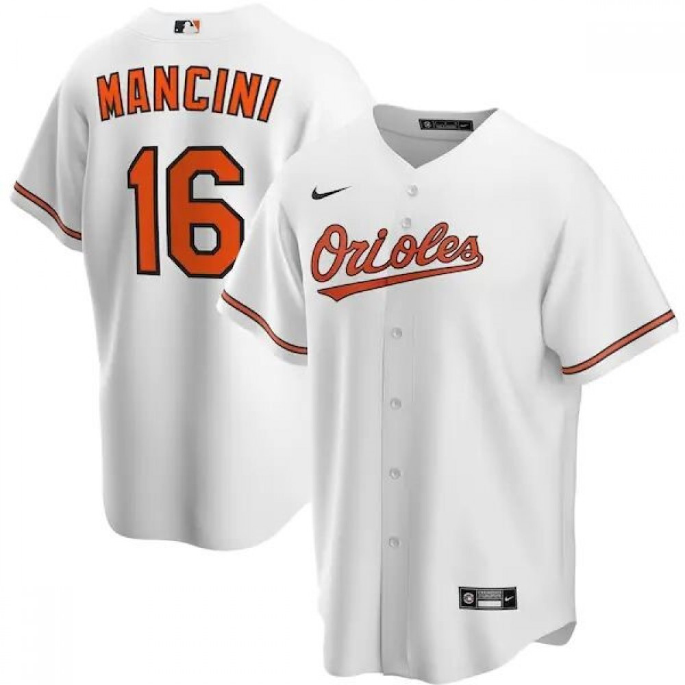 Men's Baltimore Orioles 2020 White Home Jersey