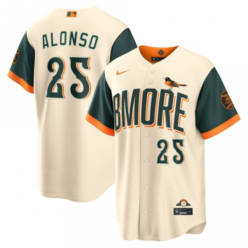 Men's Baltimore Orioles 2026 Cream City Jersey
