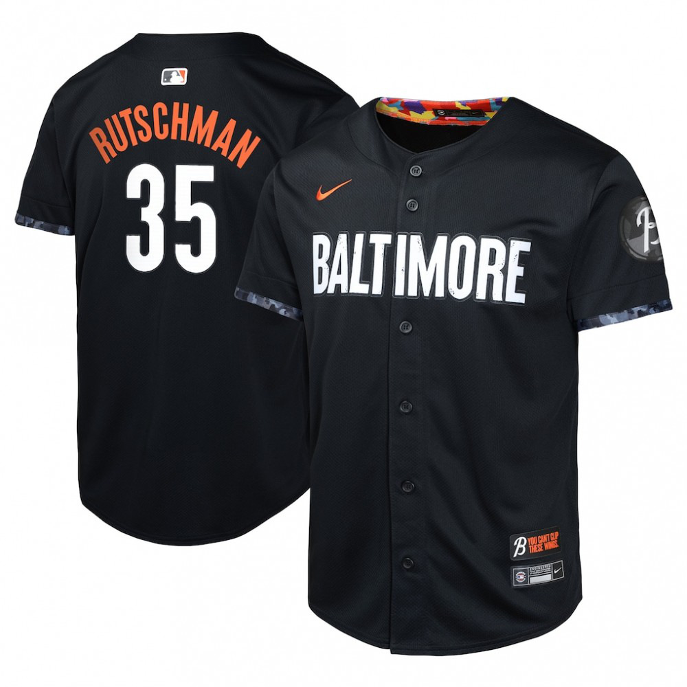 Kids' Baltimore Orioles Black City Limited Jersey