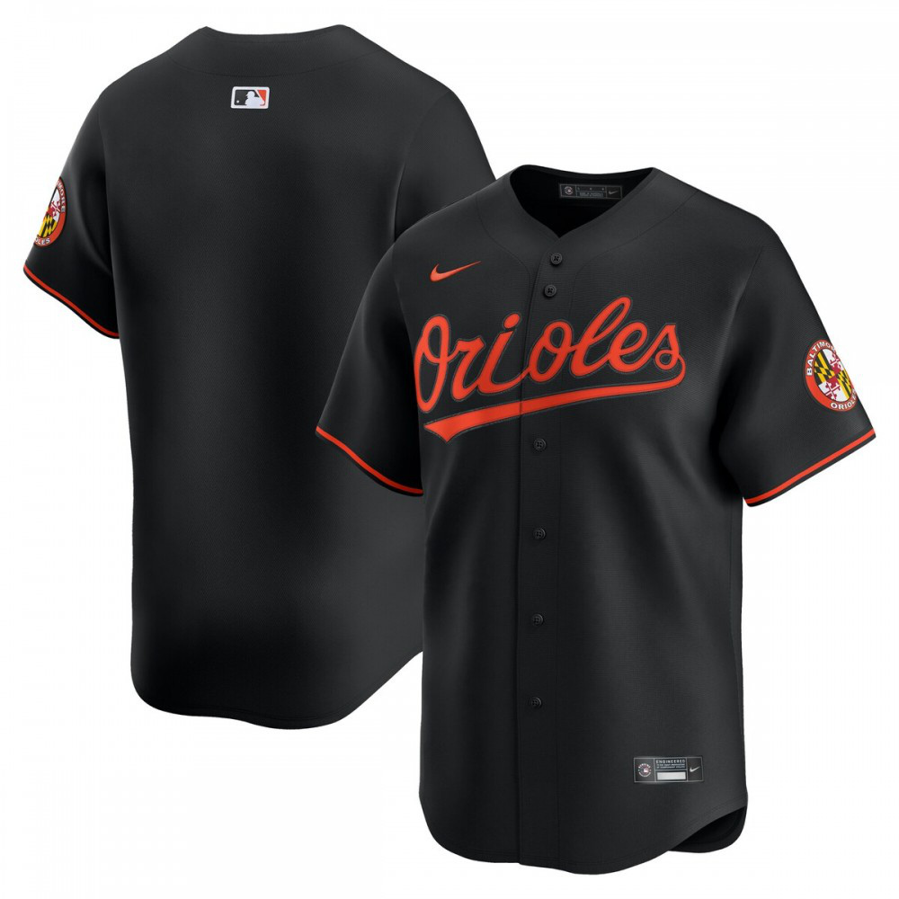 Men's Baltimore Orioles Black Limited Jersey