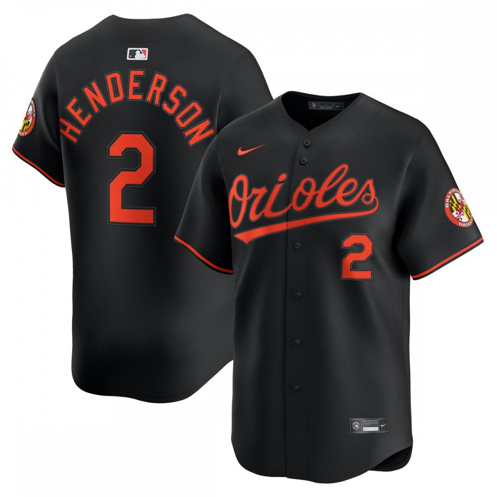 Women's Baltimore Orioles Black Limited Jersey