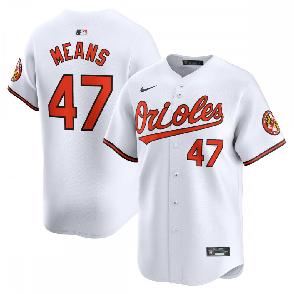 Women's Baltimore Orioles White Limited Jersey