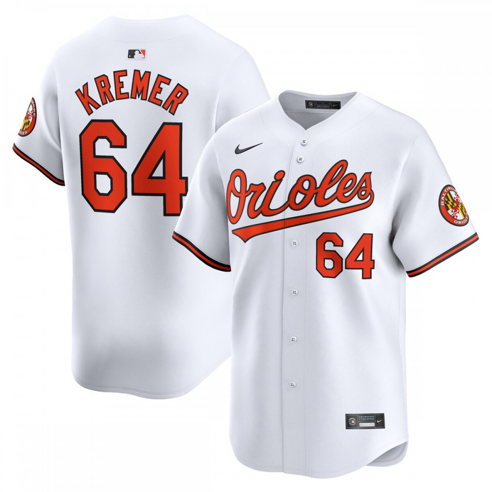 Kids' Baltimore Orioles White Limited Jersey