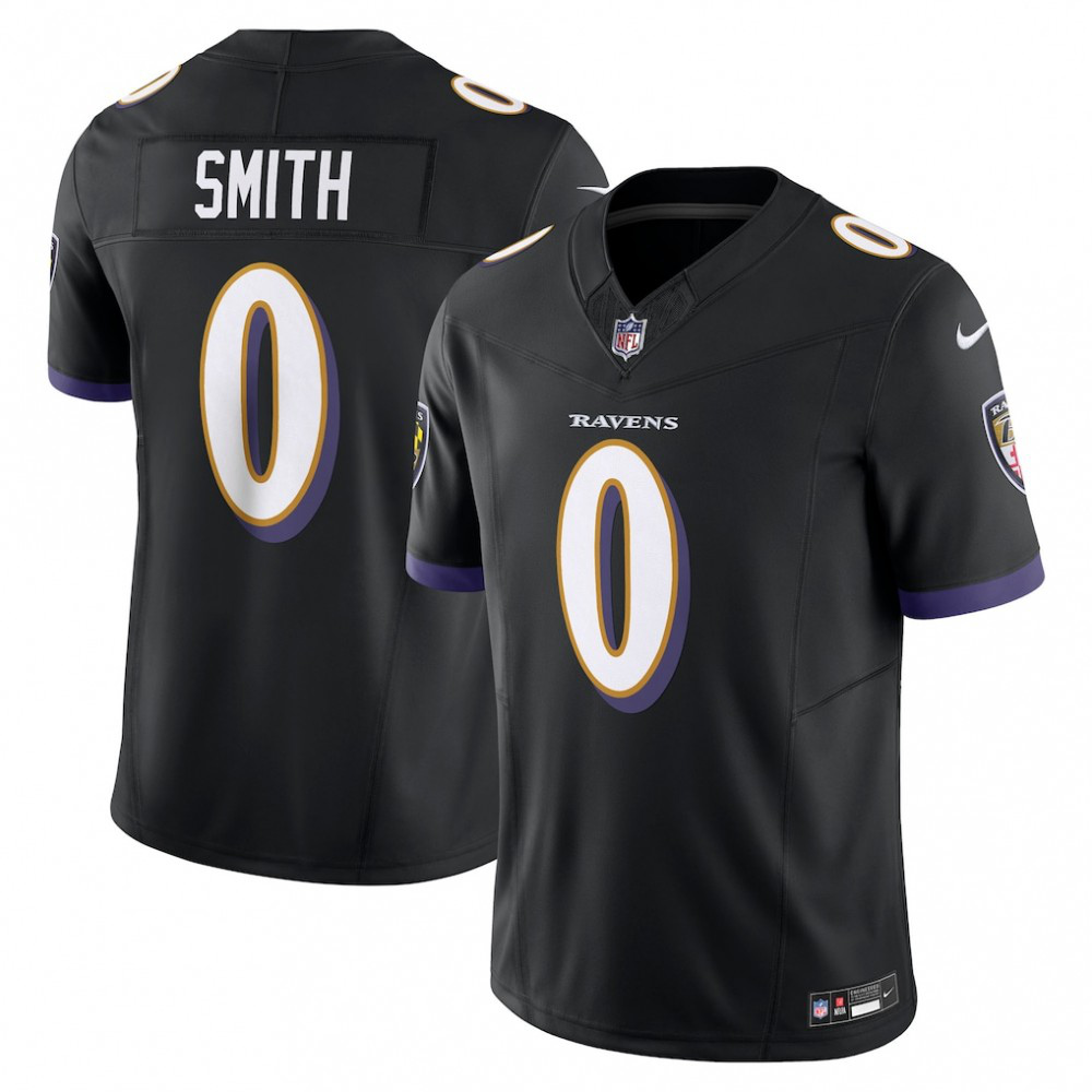 Kids' Baltimore Ravens Black Limited Jersey