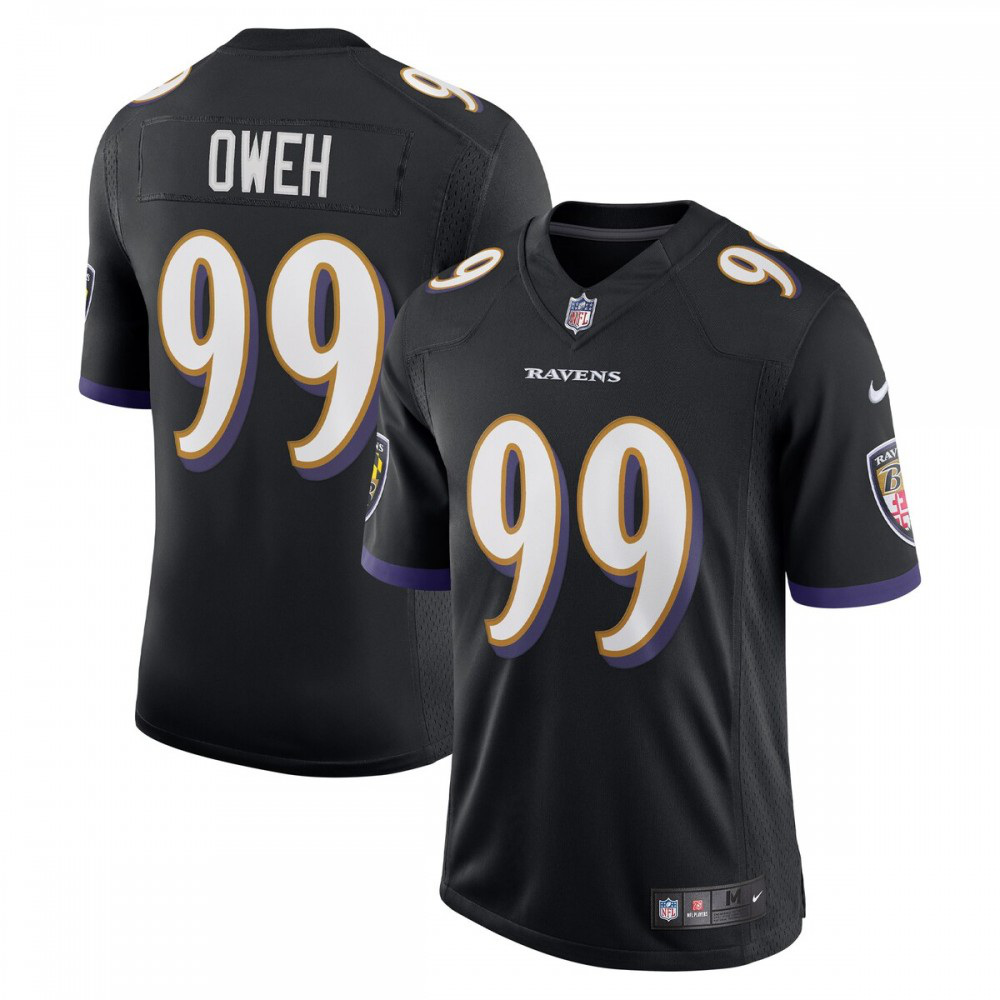 Kids' Baltimore Ravens Black Limited Jersey